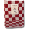 Beau Maison Katoenen Keuken Handdoek - Geblokt Rood