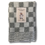Beau Maison Kitchen Towel (3 pcs) Checked Gray