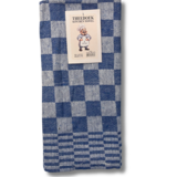 Beau Maison Theedoek Geblokt Blauw