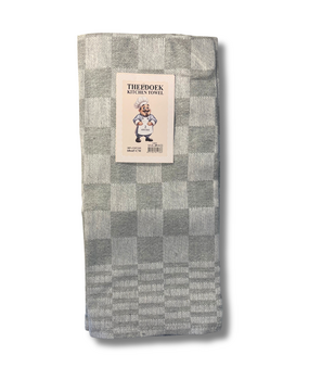 Beau Maison Tea towel Checked Gray (set of 6)