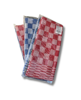 Beau Maison Tea towel Checked Gray (set of 6)