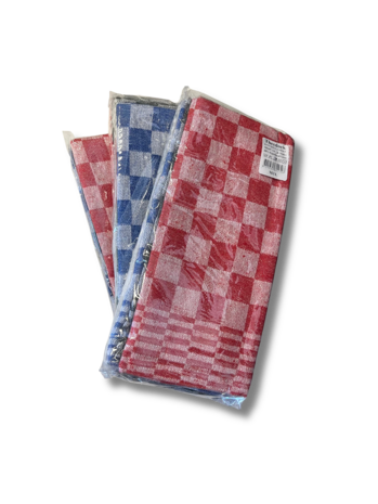 Beau Maison Checked Tea Towel Grey (set of 6)