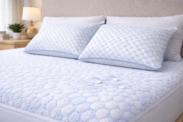 Beau Maison Zen Cool 100% Waterdichte Matrasbeschermer met Rits - Dubbel Geweven