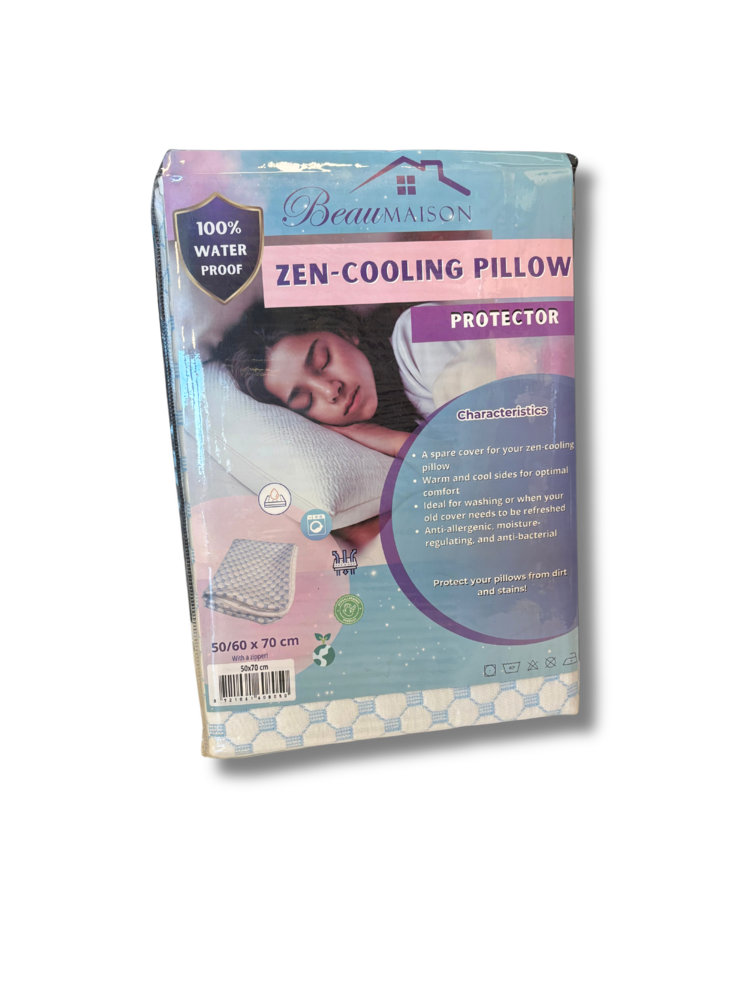 Beau Maison Zen Cool Molton Waterdichte Kussensloop 50/60 x 70 cm - Dubbel Geweven