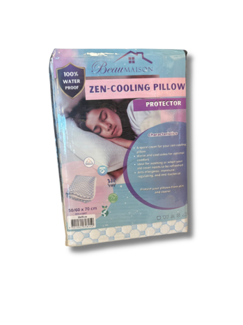 Beau Maison Zen Cool Molton Waterdichte Kussensloop 50/60 x 70 cm - Dubbel Geweven