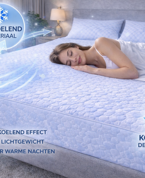 Beau Maison Zen Cool 100% Waterdichte Molton Hoeslaken - Dubbel Geweven