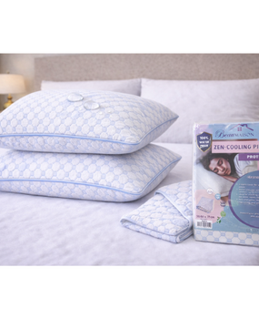 Beau Maison Zen Cool Molton 100% Waterdichte Kussensloop 50/60 x 70 cm - Dubbel Geweven