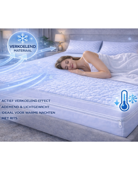 Beau Maison Zen Cool Matras Encasement - 100% Waterdicht - Dubbel Geweven