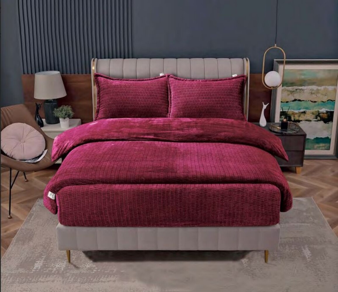 Beau Maison Sherpa Flanel Dekbed All Year – Luxe 2-in-1 Dekbed - Bordeaux Beau Maison Sherpa Flanel Dekbed All Year – Luxe 2-in-1 Dekbed - Bordeaux