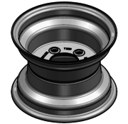 VLUKON Wheel rim: 7.00IX10 | 80/114,3/5 |Studhole Ø15 |Grey Aluminium