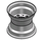 2.50 mm thick one piece welded RIM, diameter: 8 inch, width: 7.00 inch, pcd: 115mm & center bore: 80mm l 5 Raised bolt holes