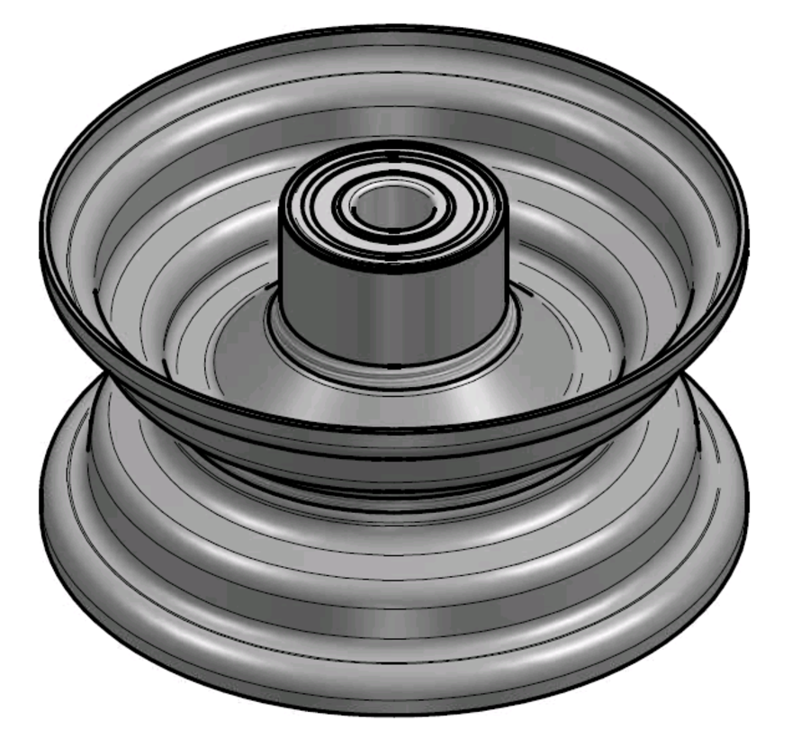 1.75 mm thick one piece welded RIM, diameter: 6 inch, width: 2.50 inch, bearing in hub: 6304-2RS