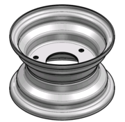 VLUKON Wheel rim: 3.50AX6 | 54/90,6/3 |Studhole Ø8,5 |Black