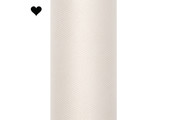Tule op rol ivoor 15 cm (9m)