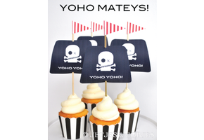 Piraten traktatie printable - Direct Download