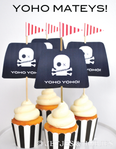 Piraten traktatie printable - Direct Download