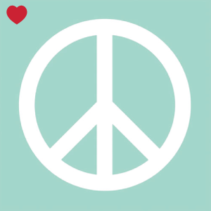 Papieren servetten mint peace (20st)