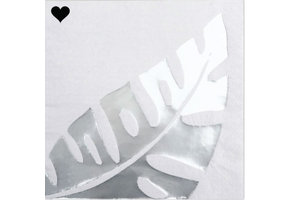 Servetten tropical breeze silver (20st) Delight Department