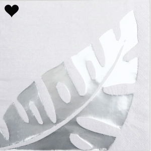 Servetten tropical breeze silver (20st) Delight Department