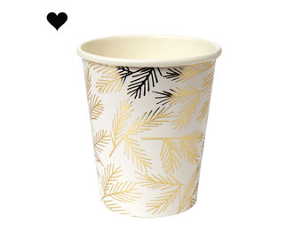 Bekers gouden den (8st) Meri Meri