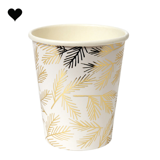 Bekers gouden den (8st) Meri Meri