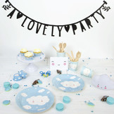 Wolken bordjes (12st) A little lovely company