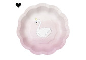 We heart swans gebaksbordjes (12st) Talking Tables
