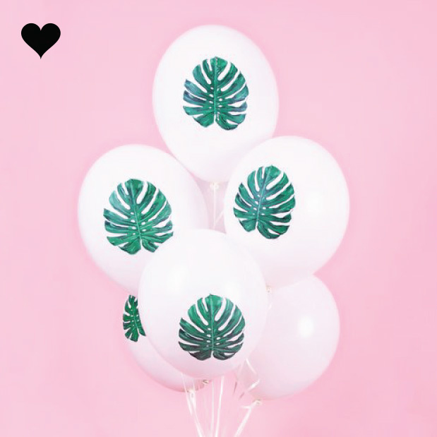Tropische ballonnen (5st)