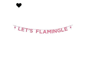 Let's Flamingle glitter slinger (3M) Talking Tables