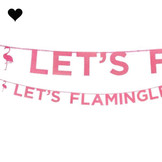 Let's Flamingle glitter slinger (3M) Talking Tables