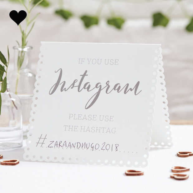 Instagram kaarten (5st) Ginger Ray