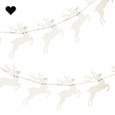 Rendier houten banner (1.5M) Ginger Ray