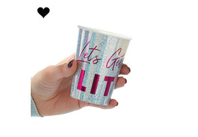 Bekertjes Lets get lit (8st) Jolly Vibes