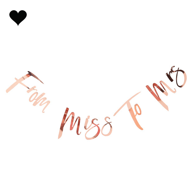 Slinger From Miss to Mrs Floral Hen Party Ginger Ray