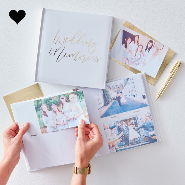 Fotoalbum Wedding Memories Gold Wedding Ginger Ray