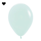 Ballonnen pastel mat mint (10st)