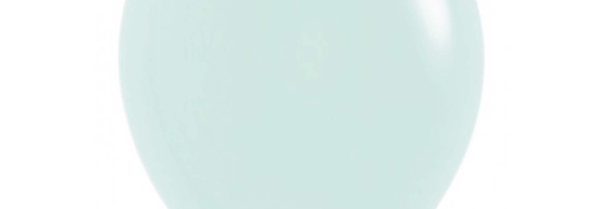 Ballonnen pastel mat mint (10 st)