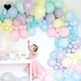 Ballonnen pastel mat mint (10st)