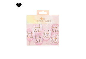 Bride to be ballonnen (6st) Blossom Girls Talking Tables