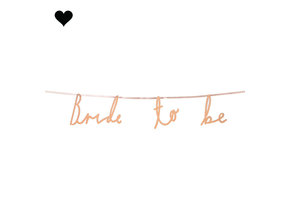 Bride to be slinger Blossom Girls Talking Tables