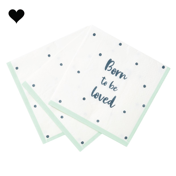 Servetten Born To Be Loved (20st) Talking Tables