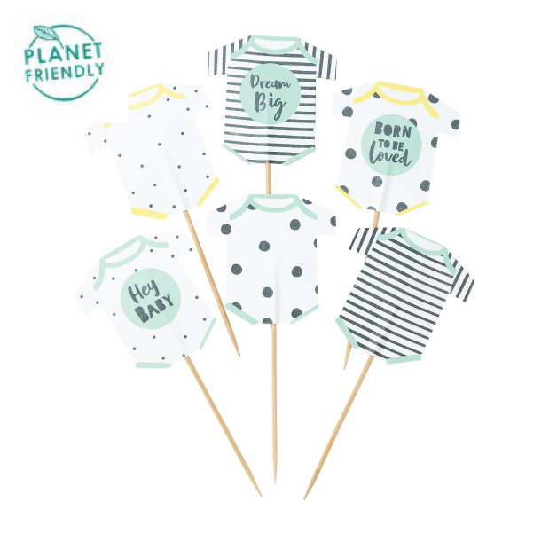 Cake toppers Born To Be Loved (12st) Talking Tables