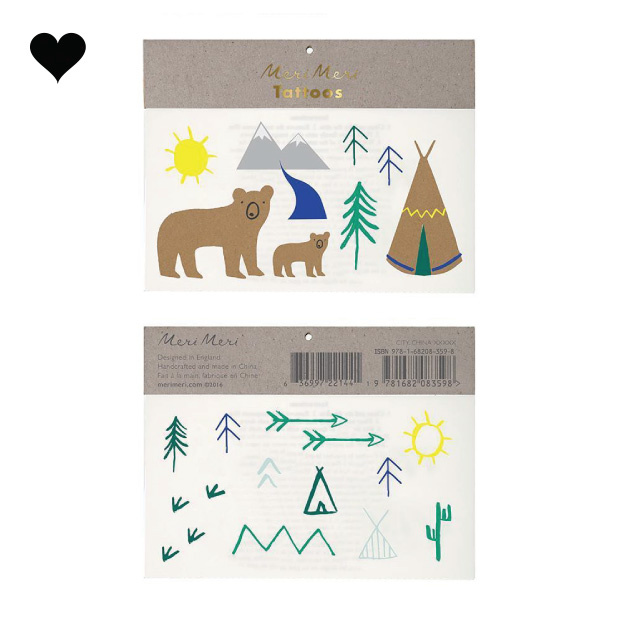 Plaktattoos Let's explore Meri Meri