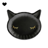 Borden zwart kat (6st)