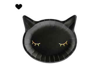 Borden zwart kat (6st)