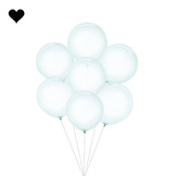 Ballon clearz crystal groen (60 cm)