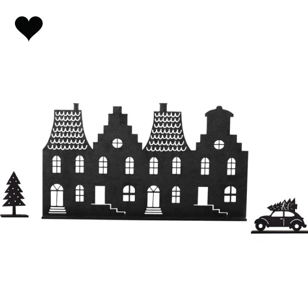 Grachtenpandjes Kerst