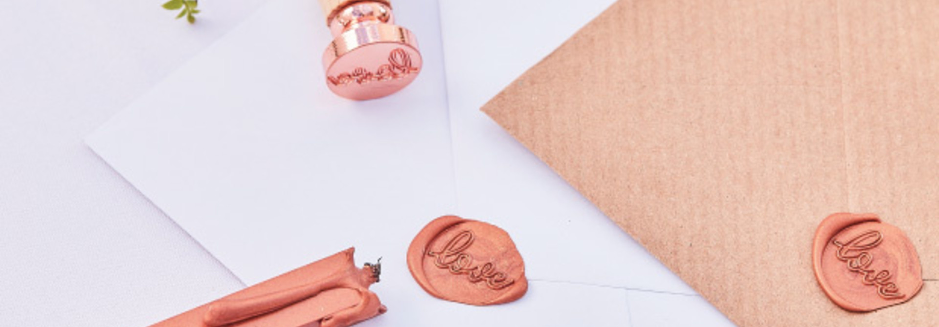 Wax stempel set Botanical Wedding Ginger Ray