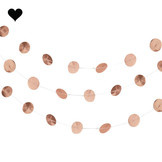 Confettislinger roségoud Beautiful Botanics Ginger Ray