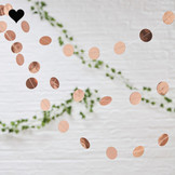 Confettislinger roségoud Beautiful Botanics Ginger Ray